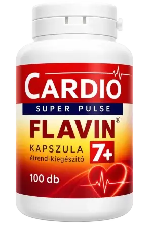 Cardio Flavin 7+ Super Pulse kapszula 100db 2+1 akció