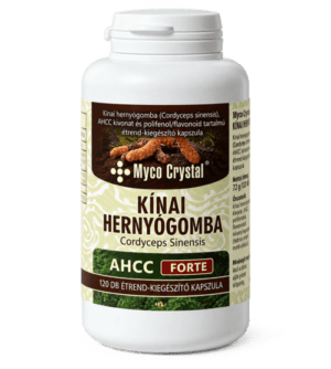 Myco Crystal - AHCC Forte Kínai hernyógomba 120db 2+1 Akció