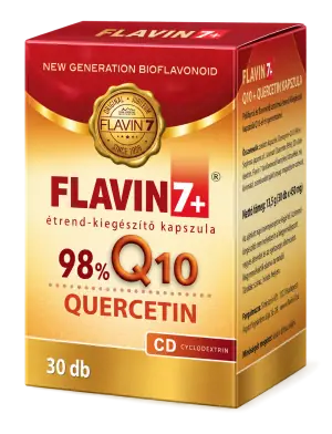 Flavin7 Q10 + Quercetin 30 kapszula 2+1 akció